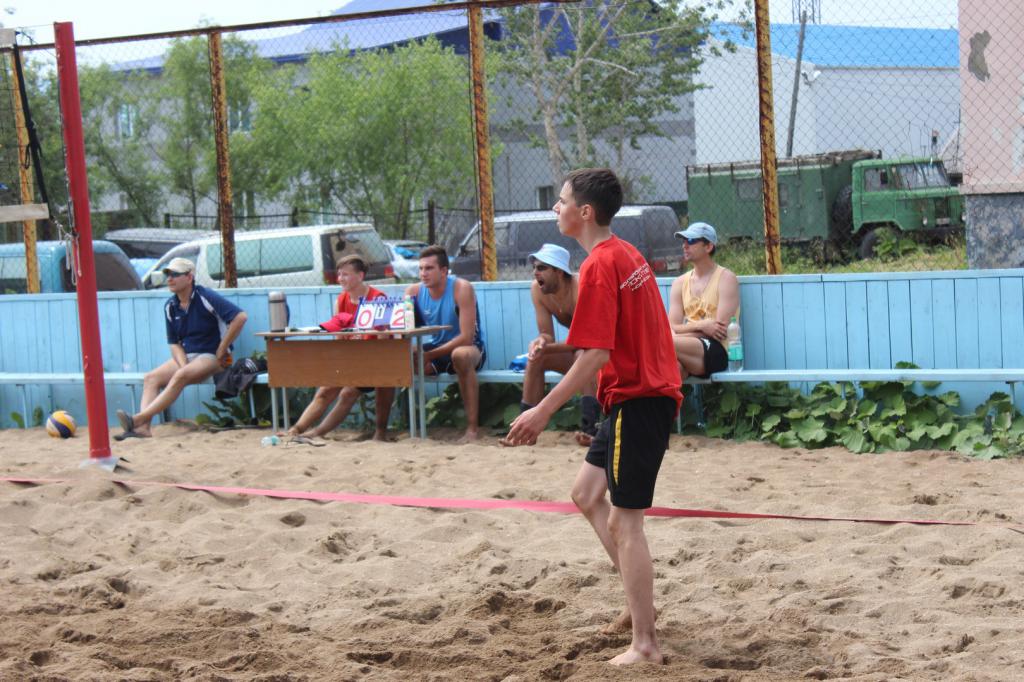 Первый тур чемпионата области по пляжному волейболу