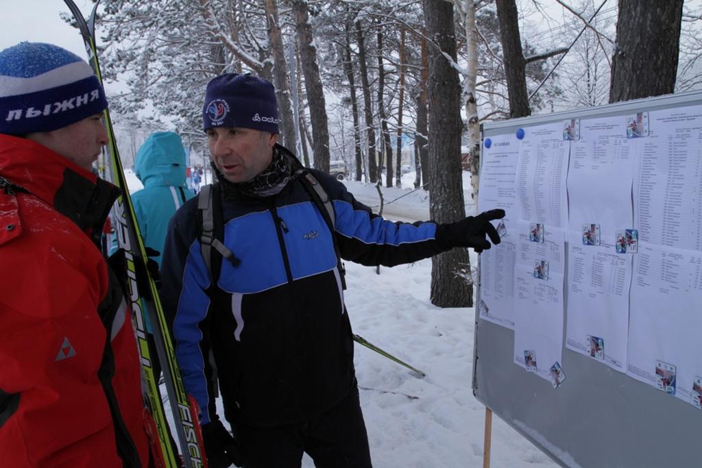 Чемпионат области по лыжным гонкам