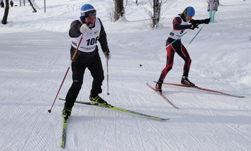 Чемпионат области по лыжным гонкам