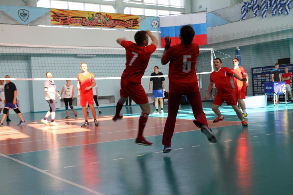 Турнир по волейболу в рамках Спартакиады минспорта