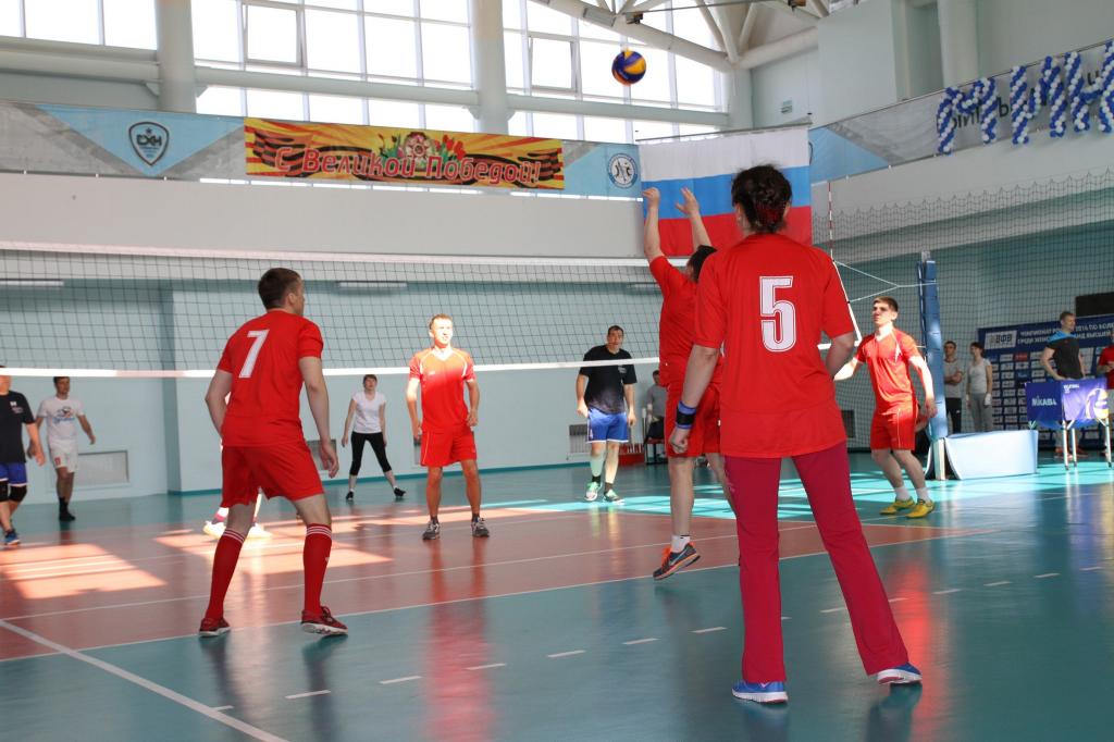 Турнир по волейболу в рамках Спартакиады минспорта