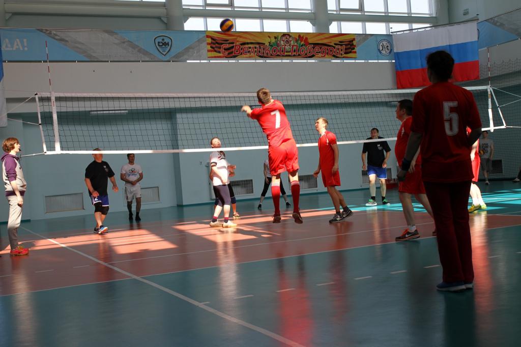 Турнир по волейболу в рамках Спартакиады минспорта