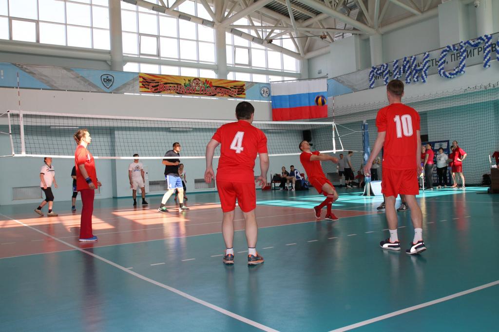 Турнир по волейболу в рамках Спартакиады минспорта