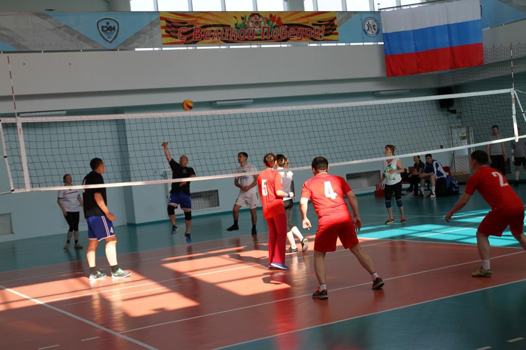 Турнир по волейболу в рамках Спартакиады минспорта