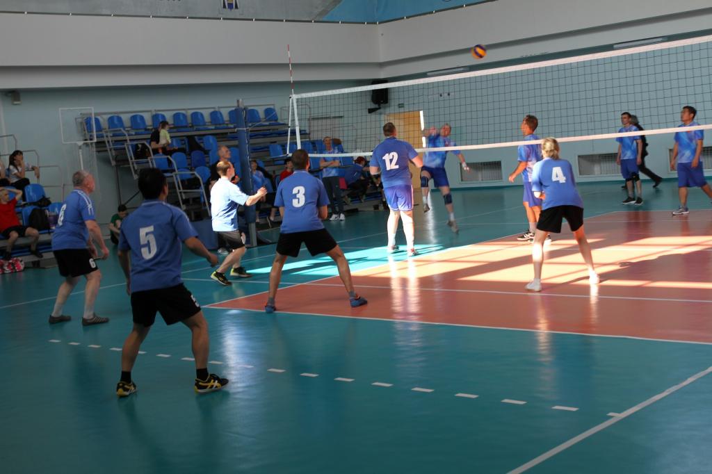 Турнир по волейболу в рамках Спартакиады минспорта