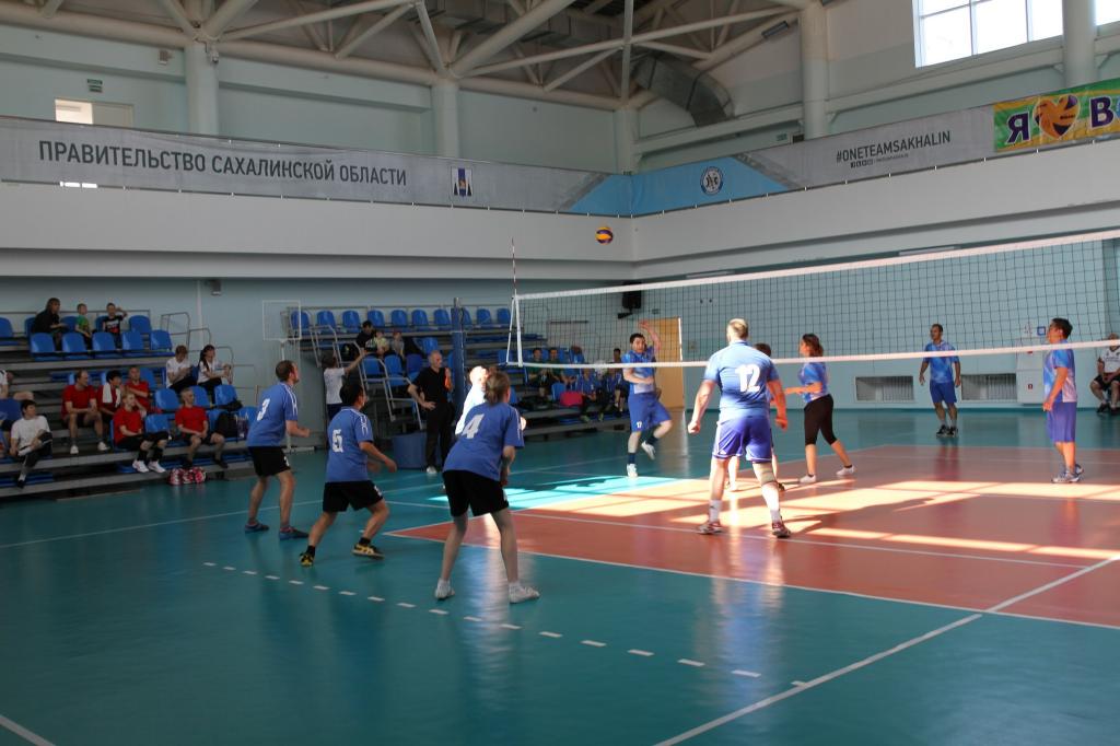 Турнир по волейболу в рамках Спартакиады минспорта