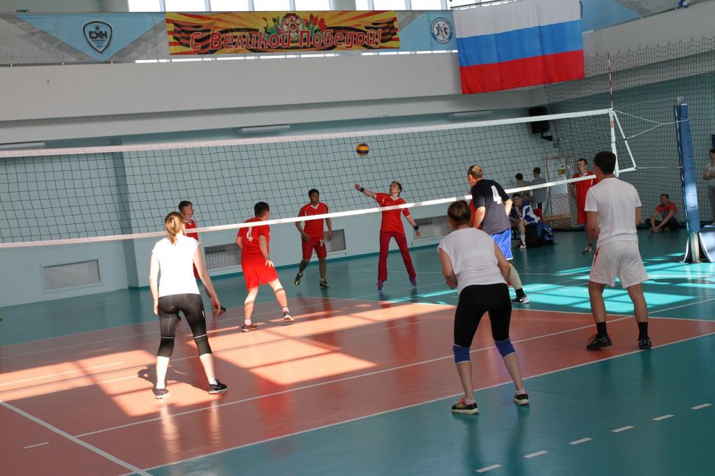 Турнир по волейболу в рамках Спартакиады минспорта