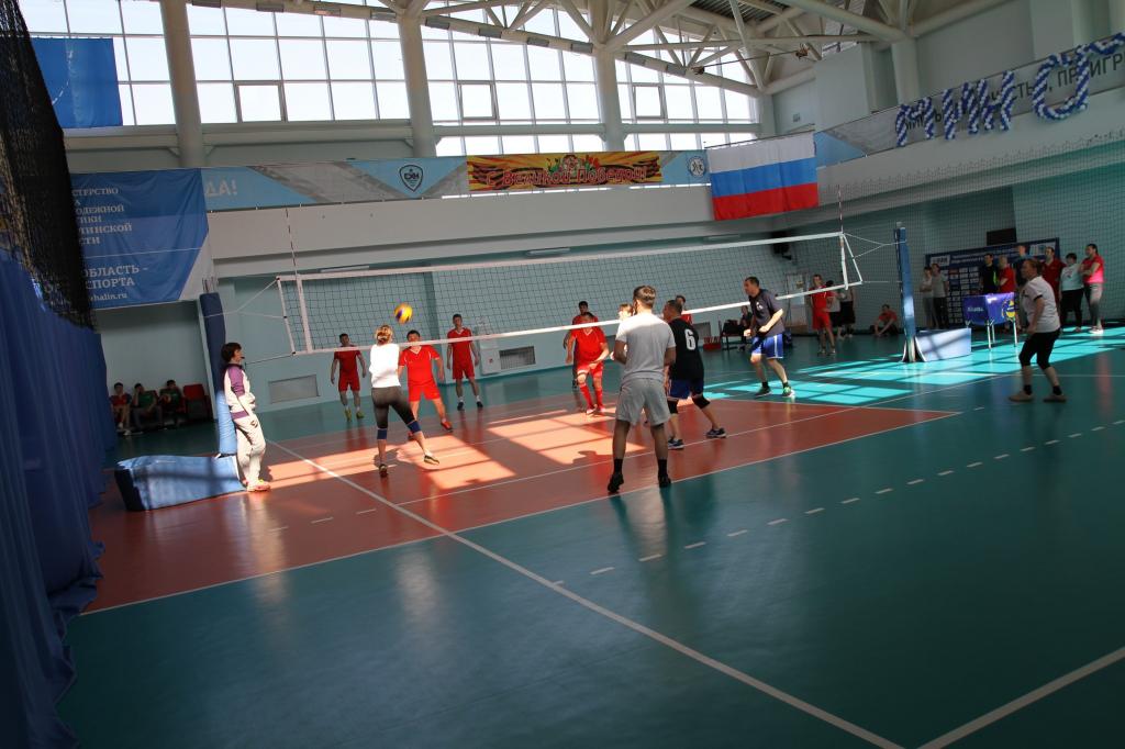 Турнир по волейболу в рамках Спартакиады минспорта