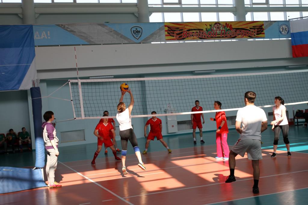 Турнир по волейболу в рамках Спартакиады минспорта