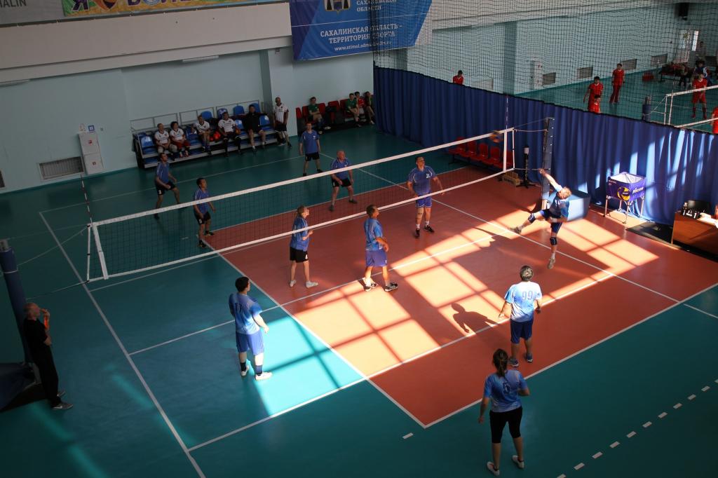Турнир по волейболу в рамках Спартакиады минспорта
