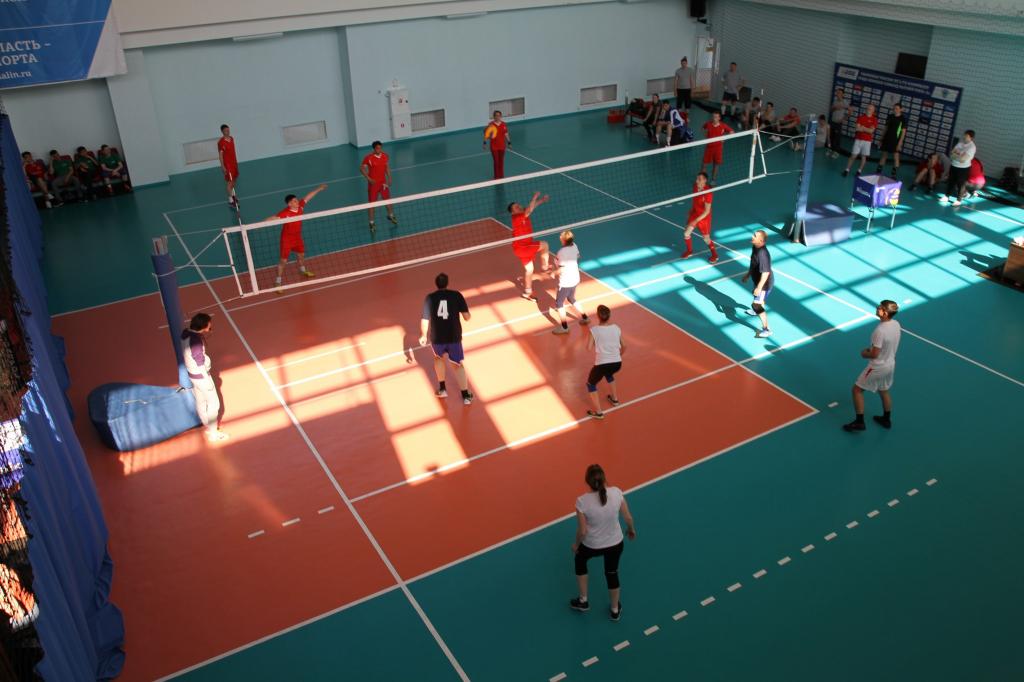 Турнир по волейболу в рамках Спартакиады минспорта