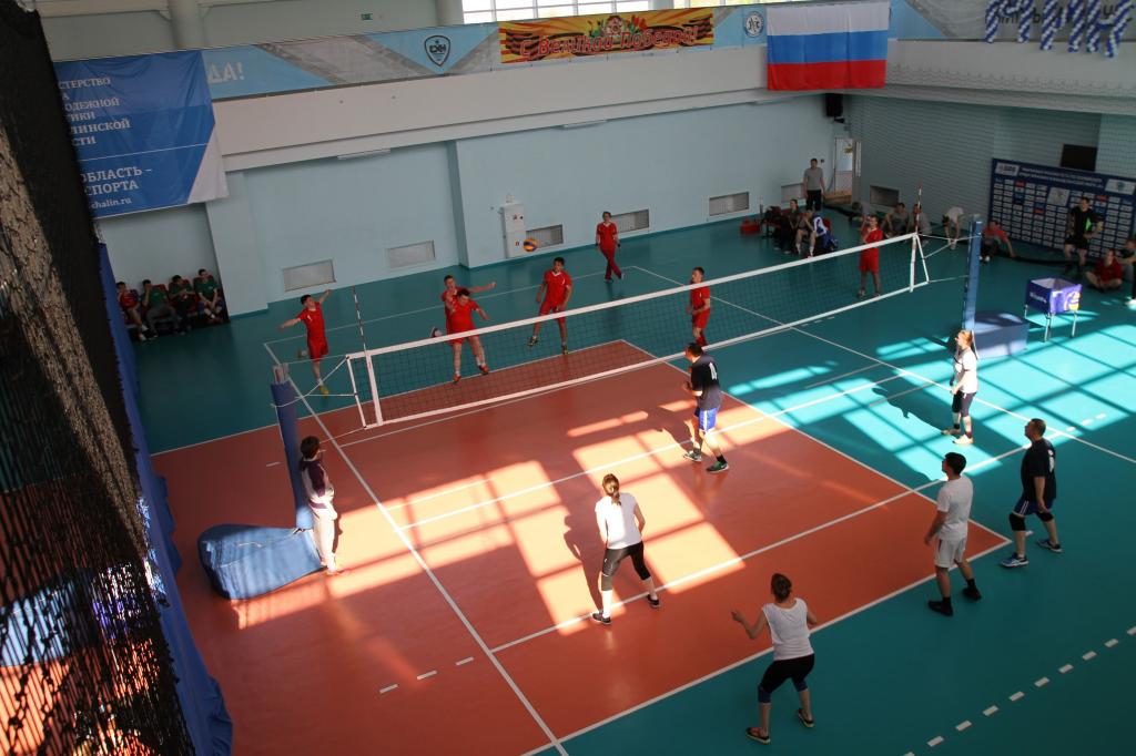 Турнир по волейболу в рамках Спартакиады минспорта