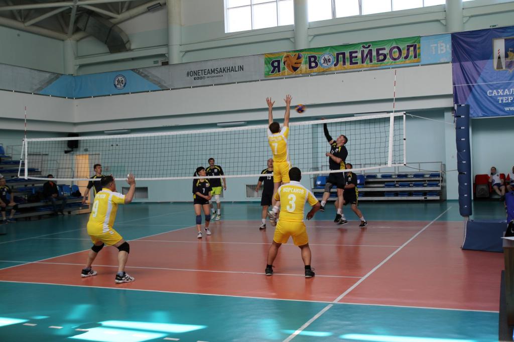 Турнир по волейболу в рамках Спартакиады на Кубок губернатора