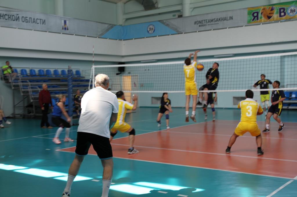 Турнир по волейболу в рамках Спартакиады на Кубок губернатора