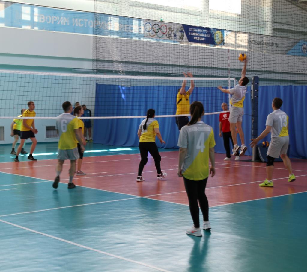 Турнир по волейболу в рамках Спартакиады на Кубок губернатора