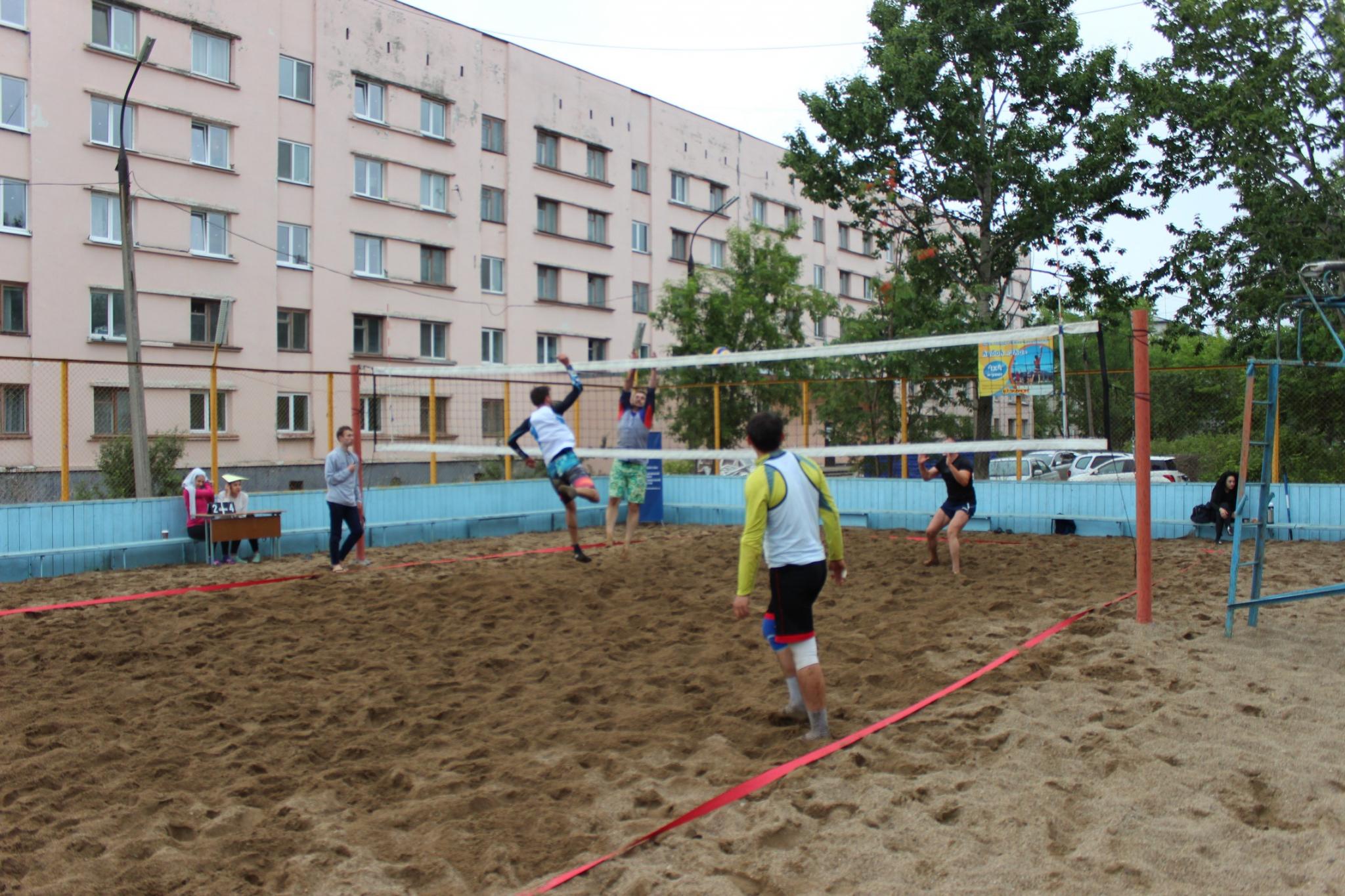 Первый этап чемпионата области по пляжному волейболу