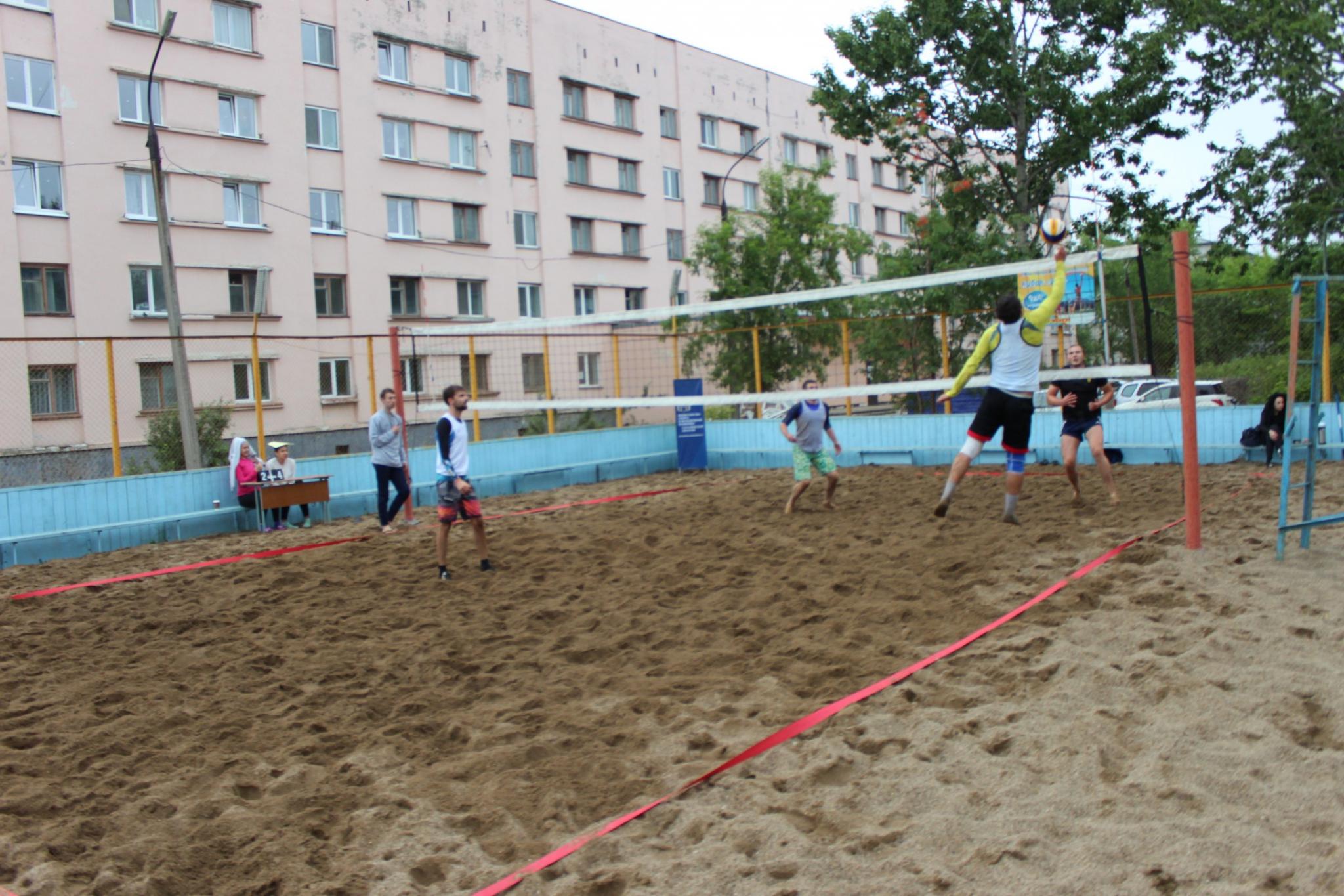 Первый этап чемпионата области по пляжному волейболу