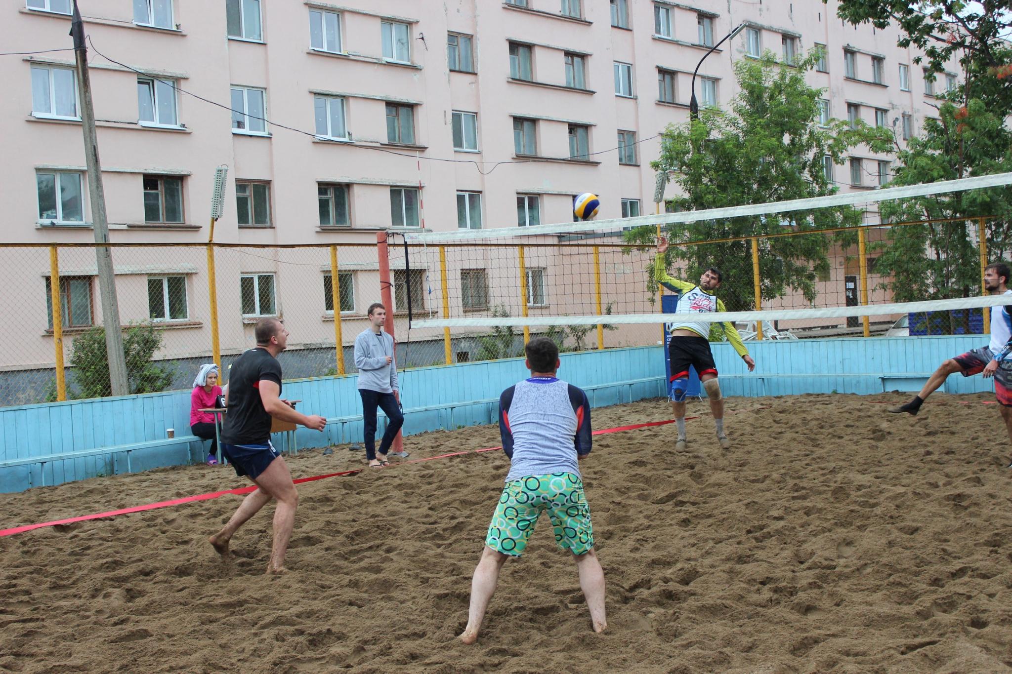 Первый этап чемпионата области по пляжному волейболу