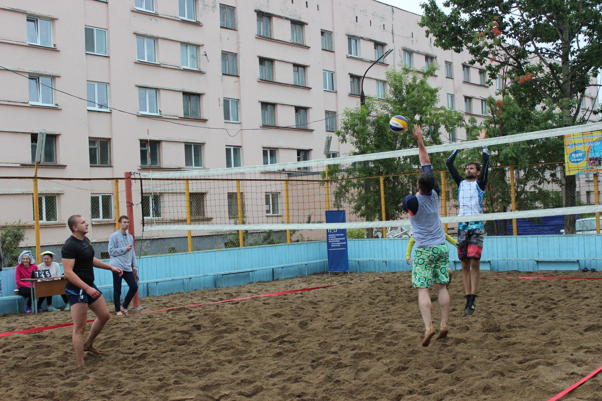 Первый этап чемпионата области по пляжному волейболу