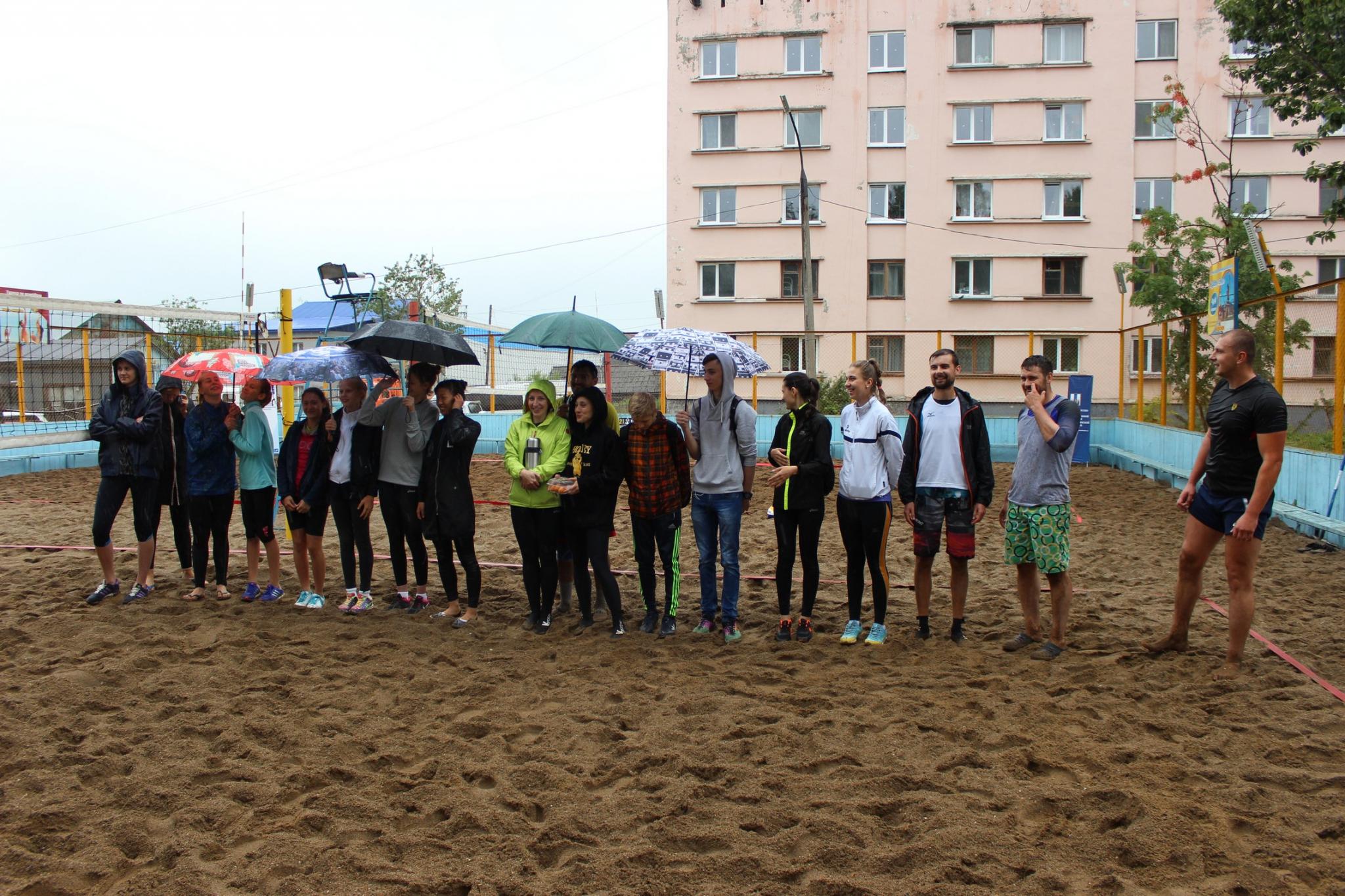 Первый этап чемпионата области по пляжному волейболу