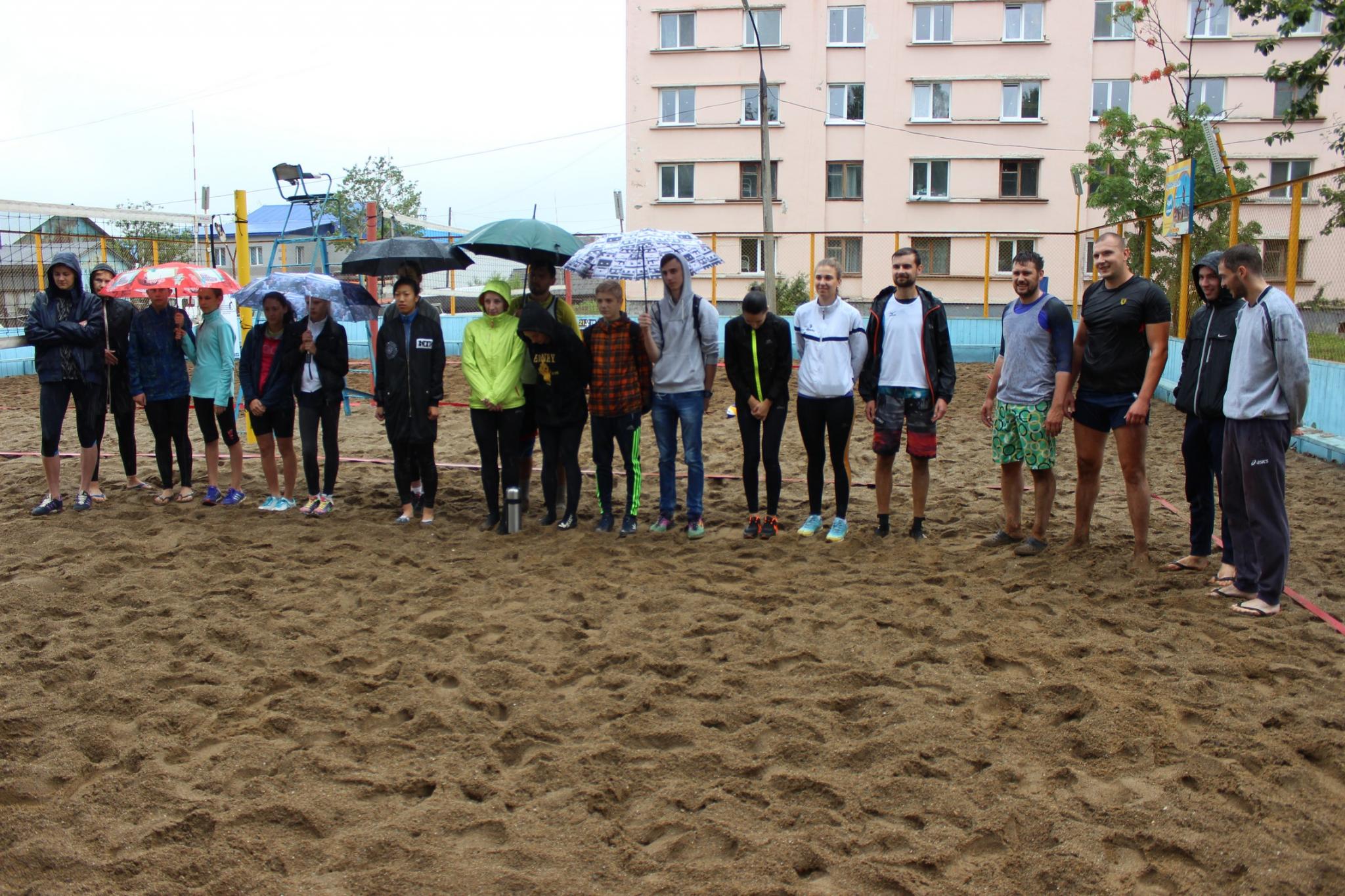 Первый этап чемпионата области по пляжному волейболу