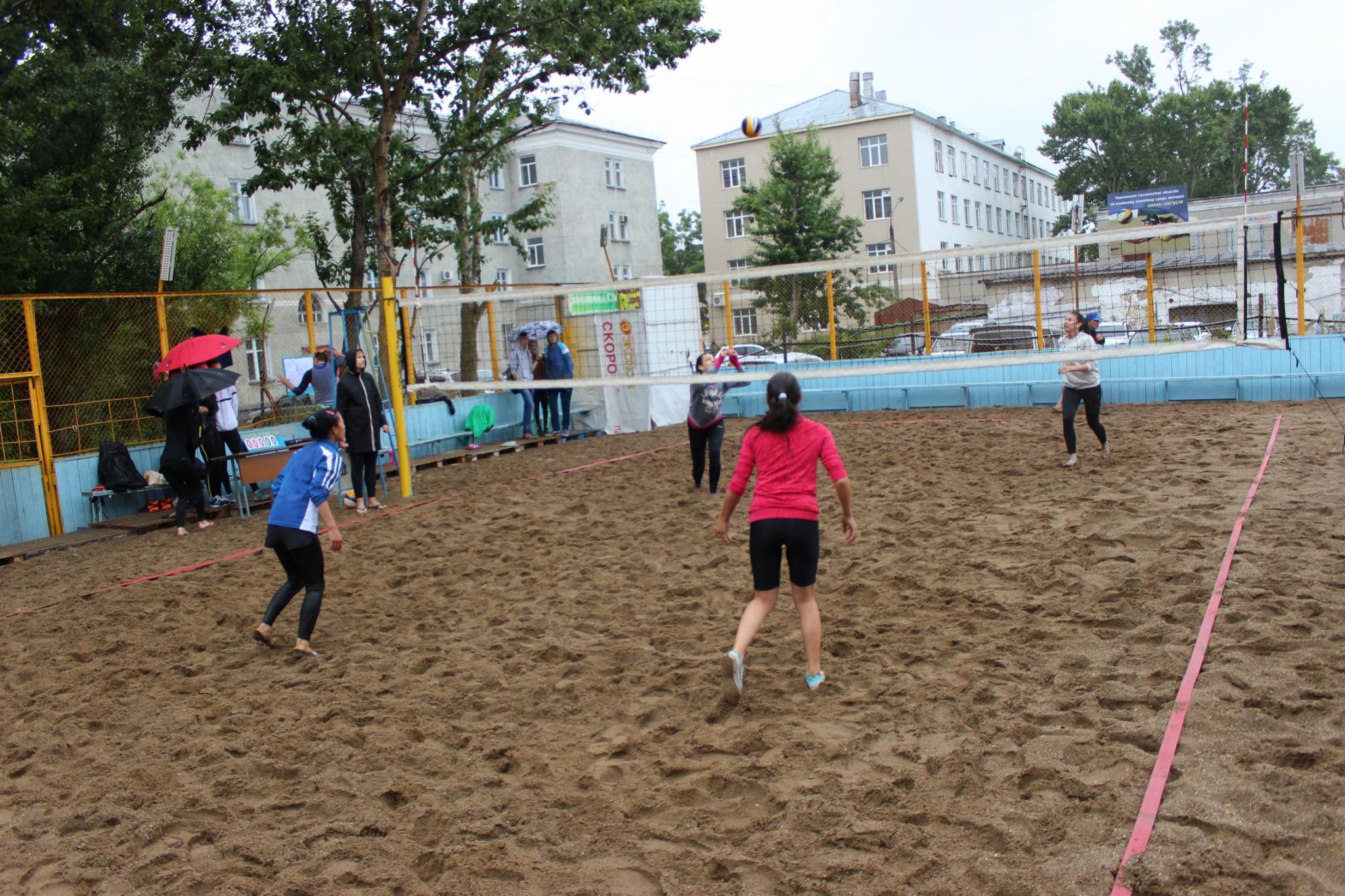 Первый этап чемпионата области по пляжному волейболу