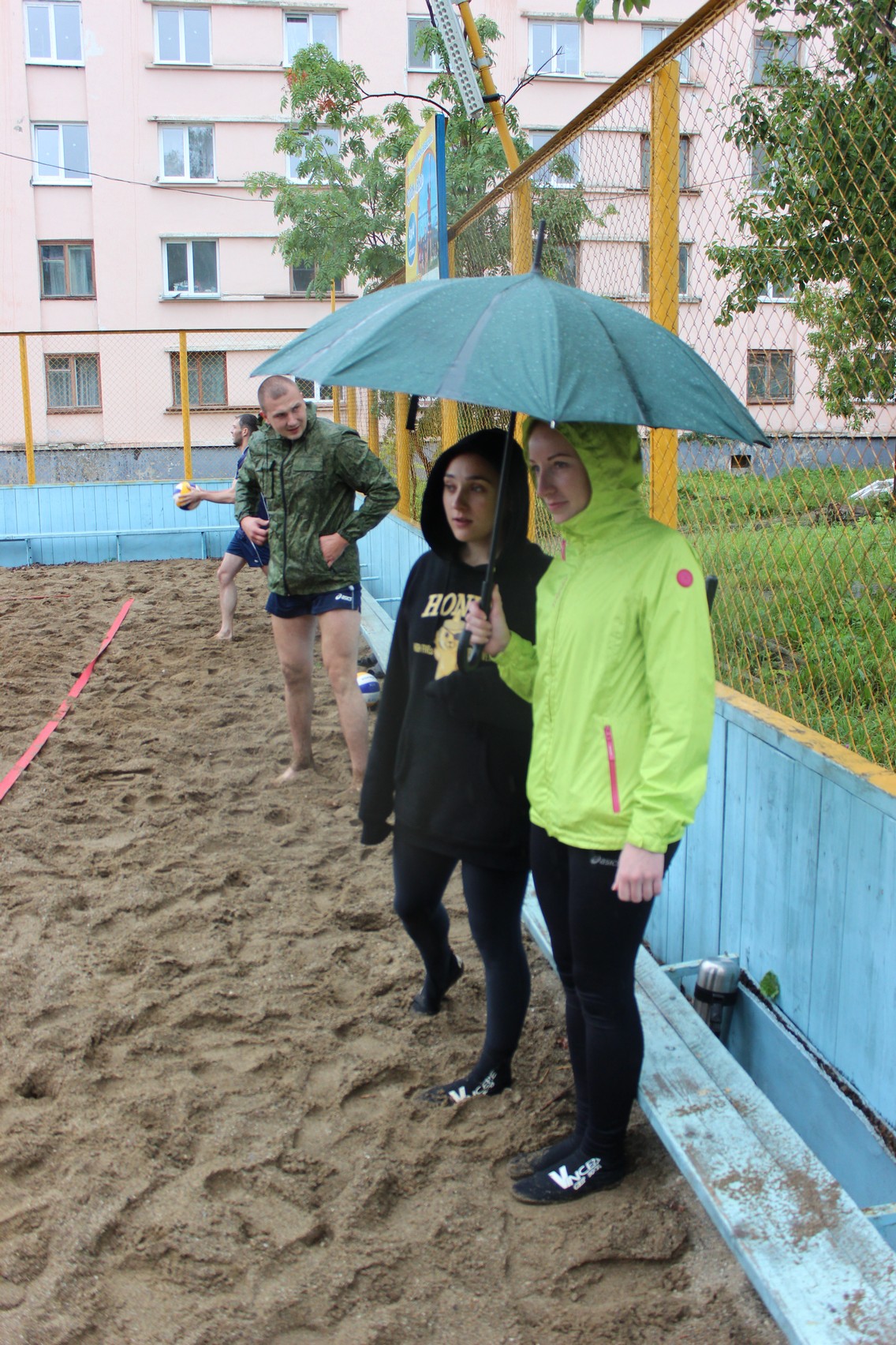 Первый этап чемпионата области по пляжному волейболу