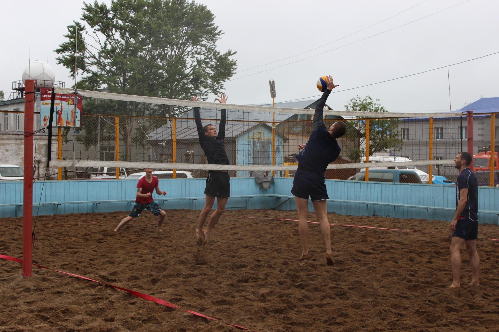 Первый этап чемпионата области по пляжному волейболу