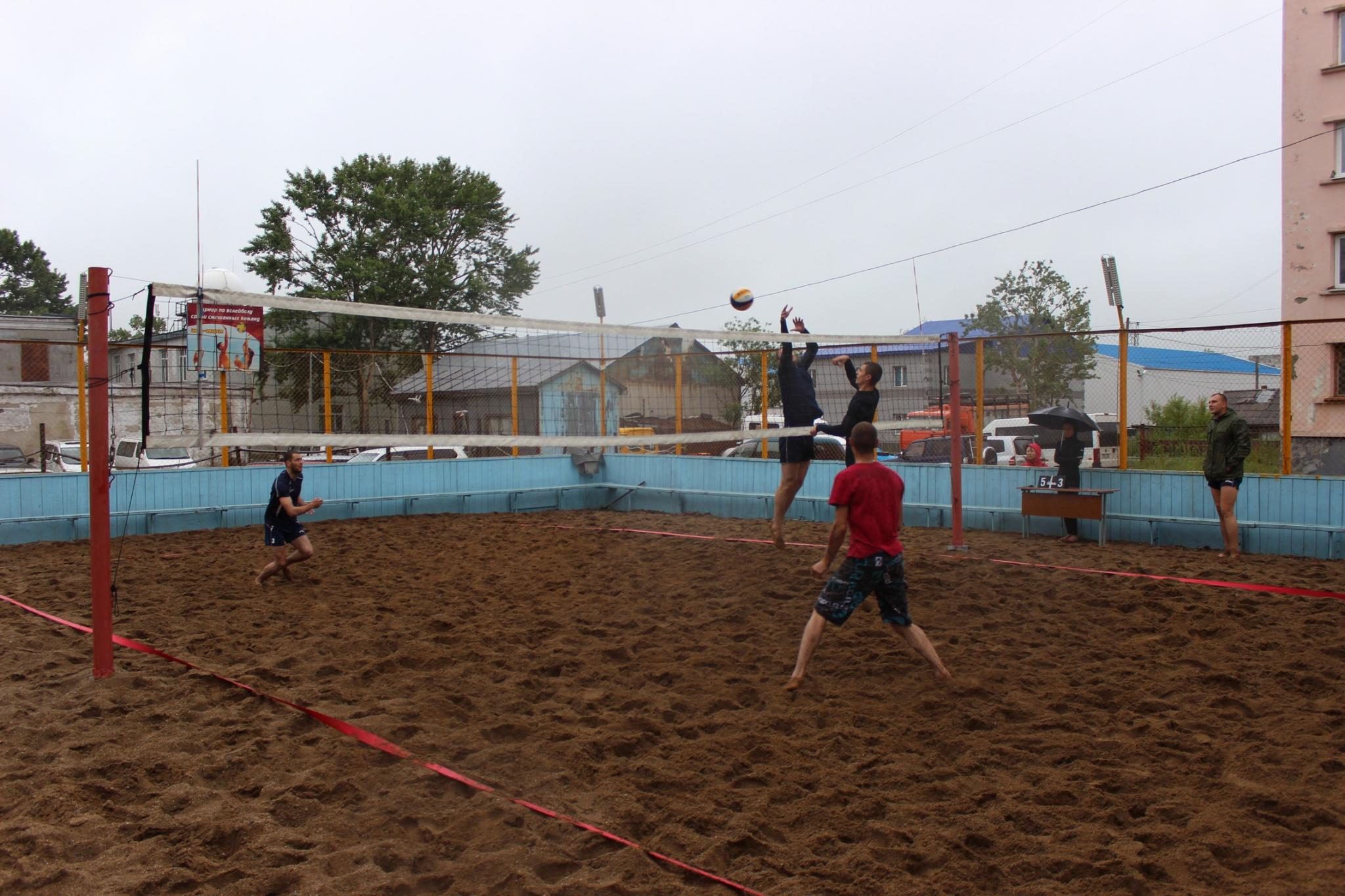 Первый этап чемпионата области по пляжному волейболу