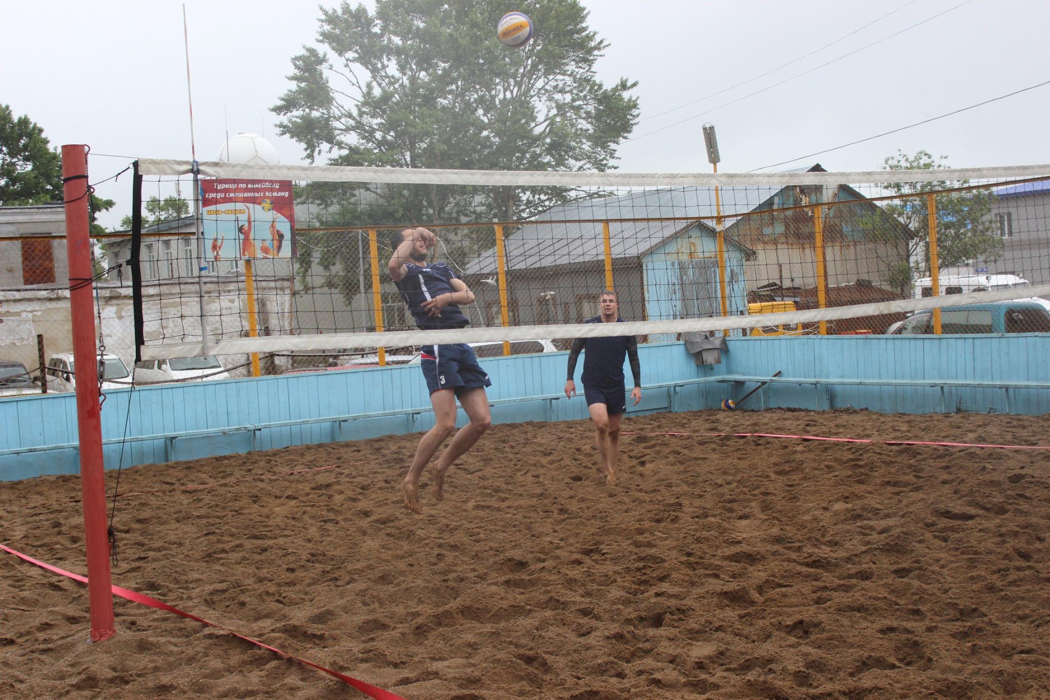 Первый этап чемпионата области по пляжному волейболу