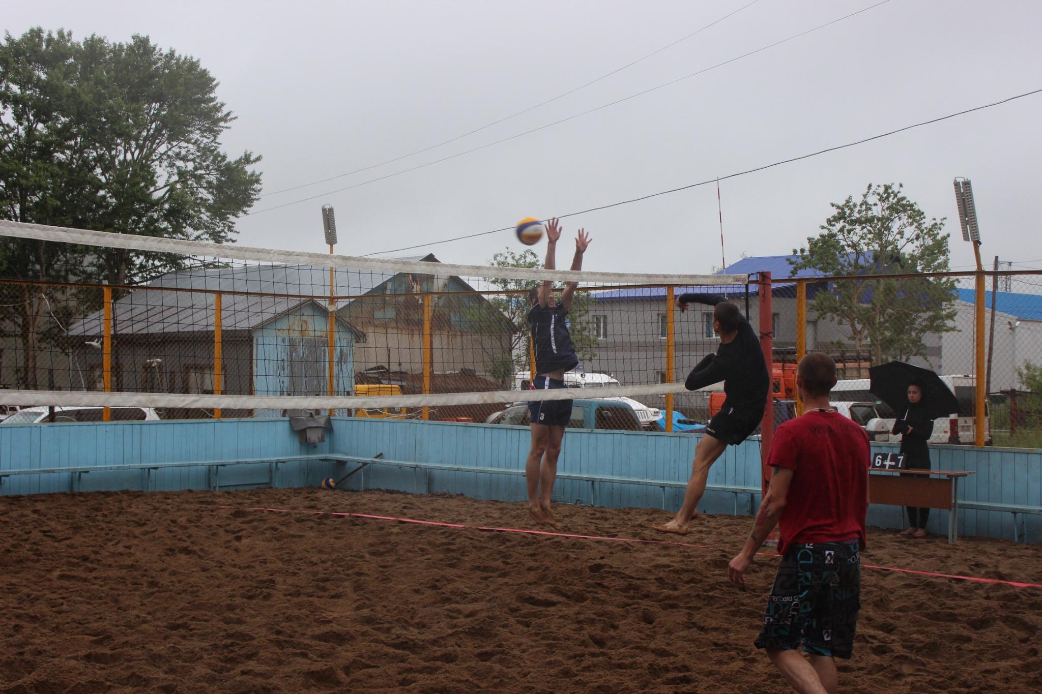Первый этап чемпионата области по пляжному волейболу