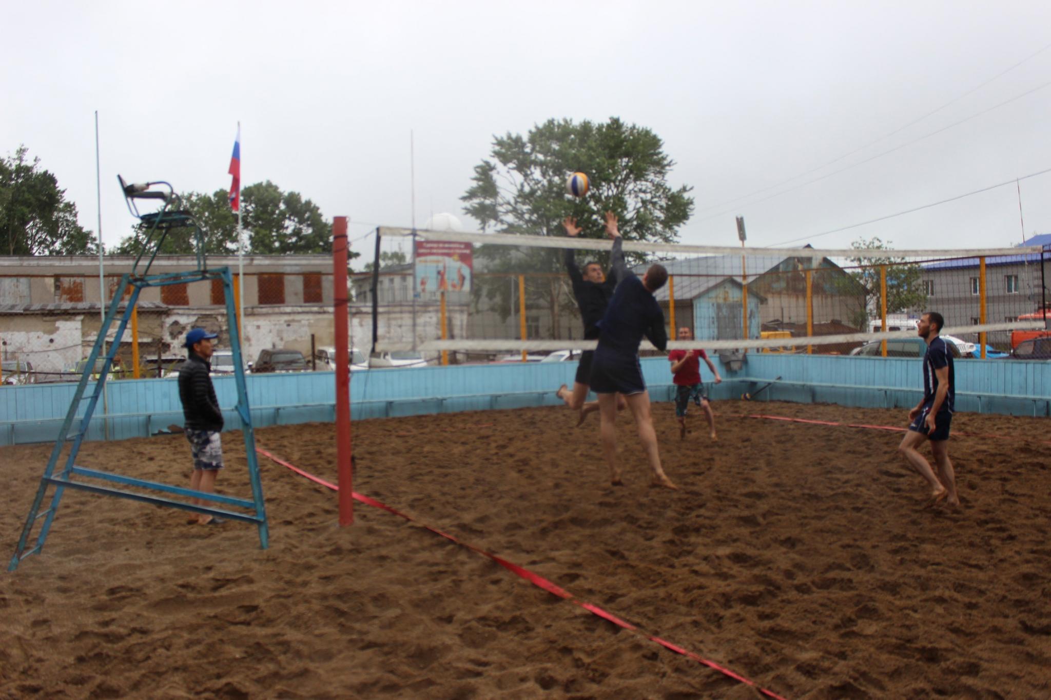 Первый этап чемпионата области по пляжному волейболу