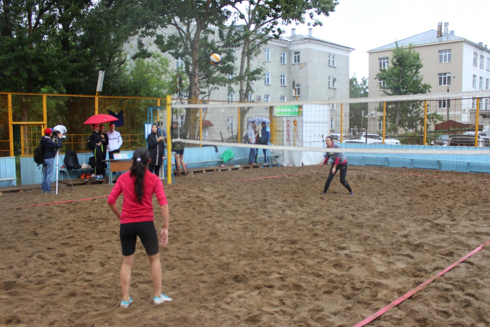 Первый этап чемпионата области по пляжному волейболу