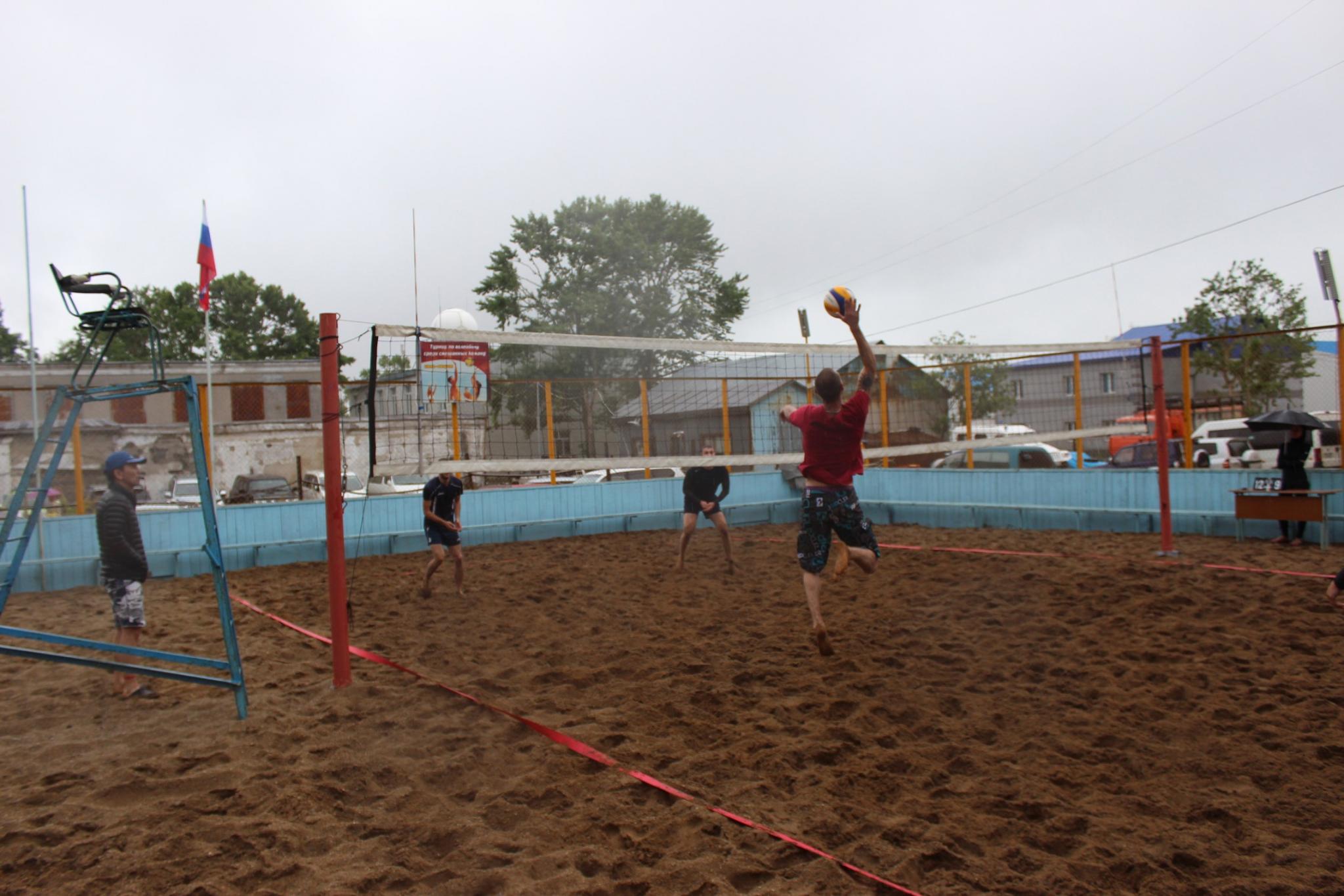 Первый этап чемпионата области по пляжному волейболу