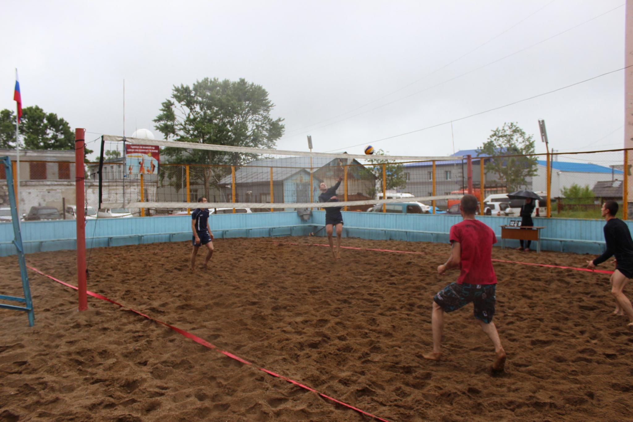 Первый этап чемпионата области по пляжному волейболу
