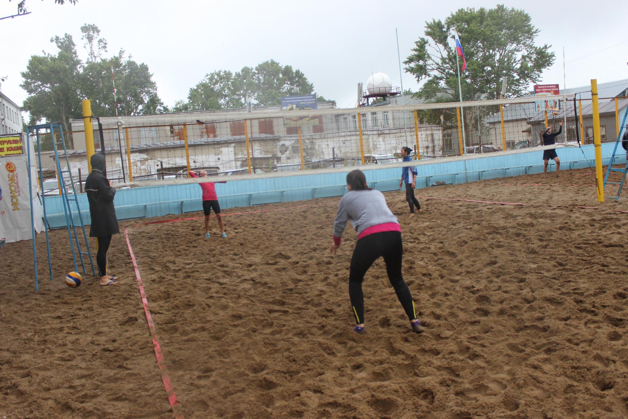 Первый этап чемпионата области по пляжному волейболу
