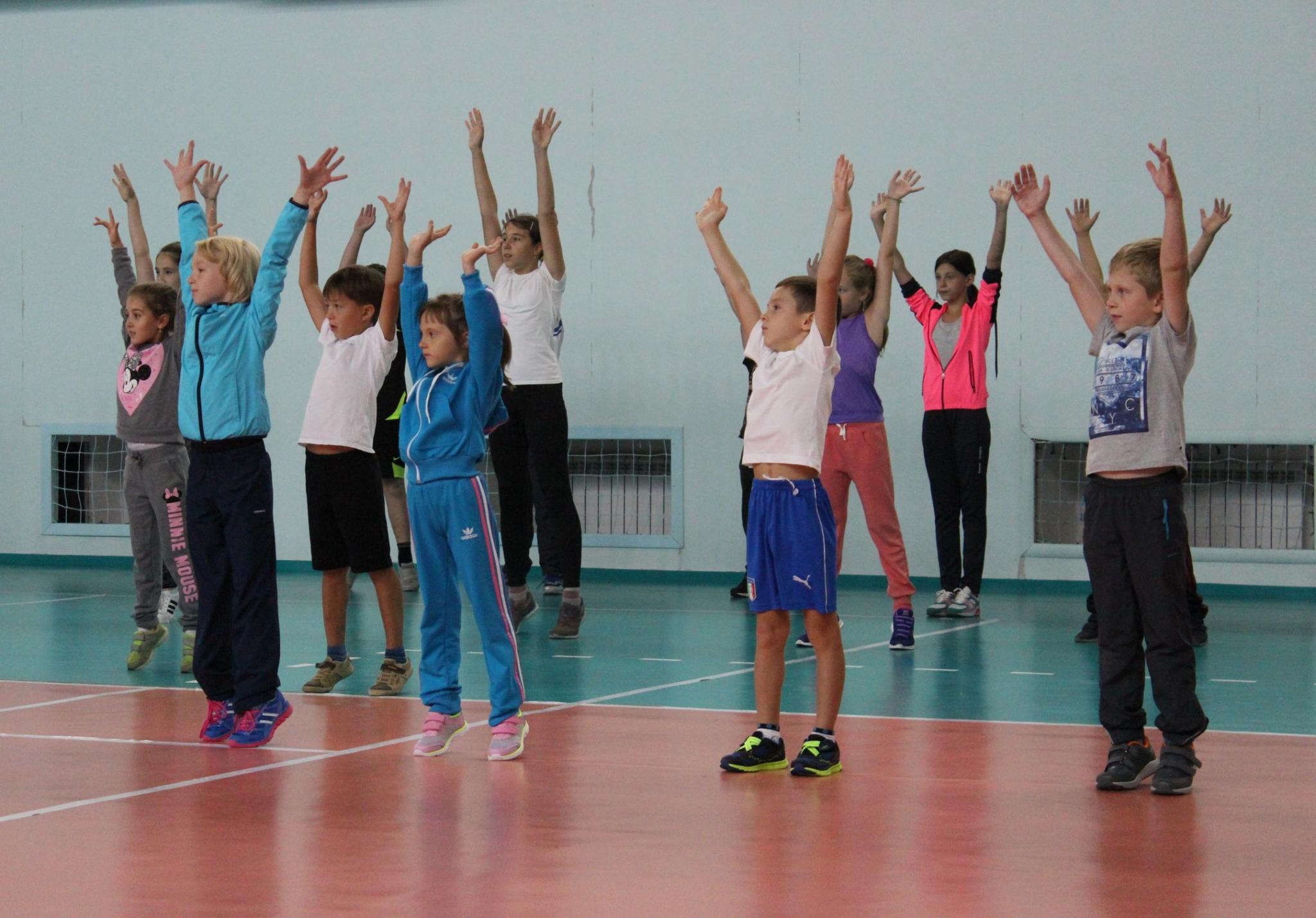 Тестовые испытания в ВЦ "Сахалин" для желающих заниматься волейболом