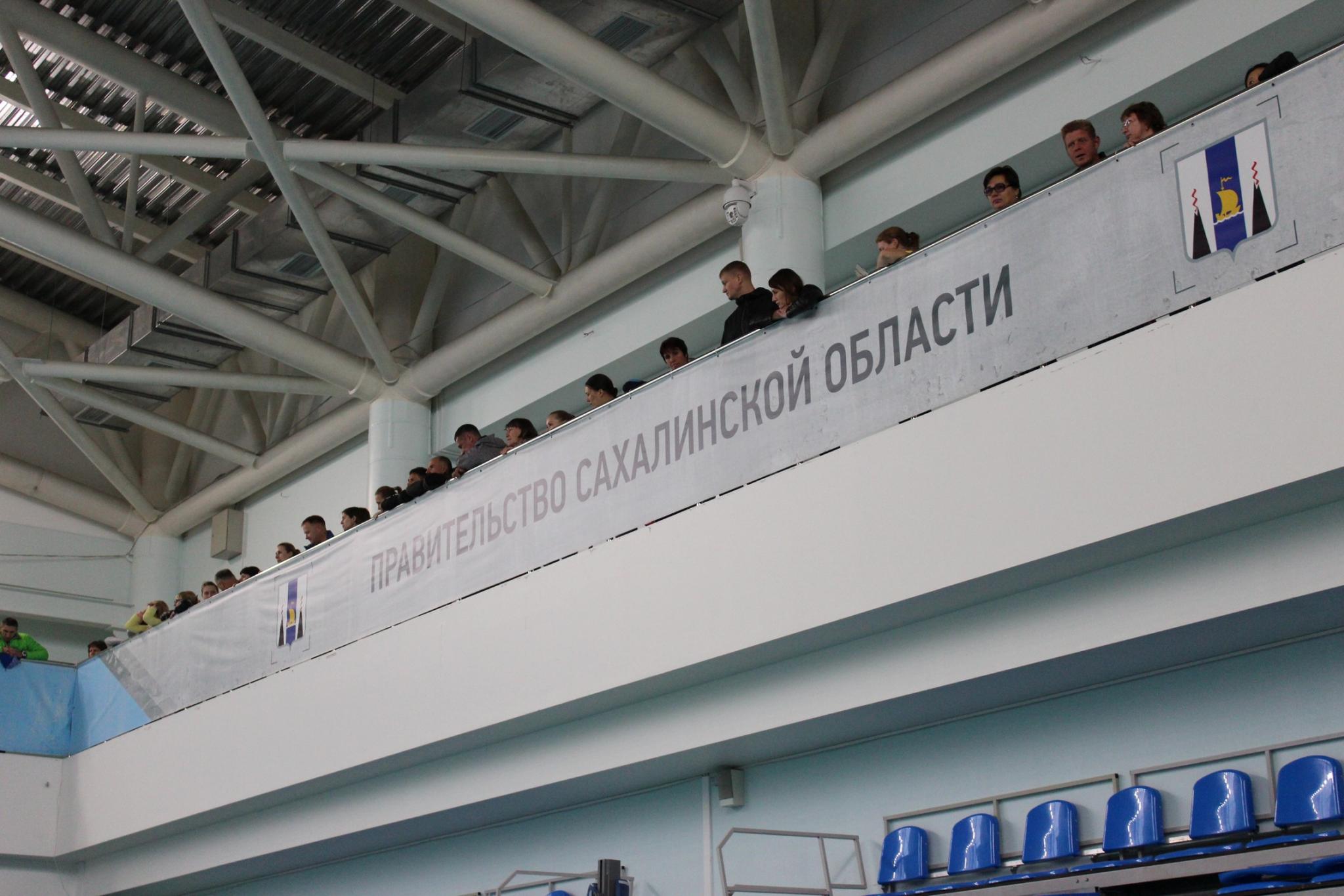 Тестовые испытания в ВЦ "Сахалин" для желающих заниматься волейболом