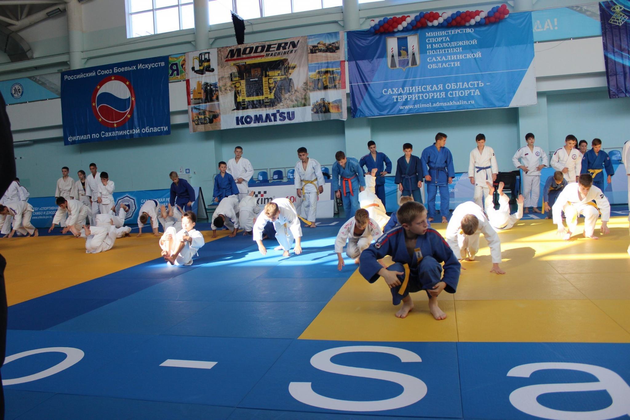 Мастер-классы по дзюдо в рамках международного турнира