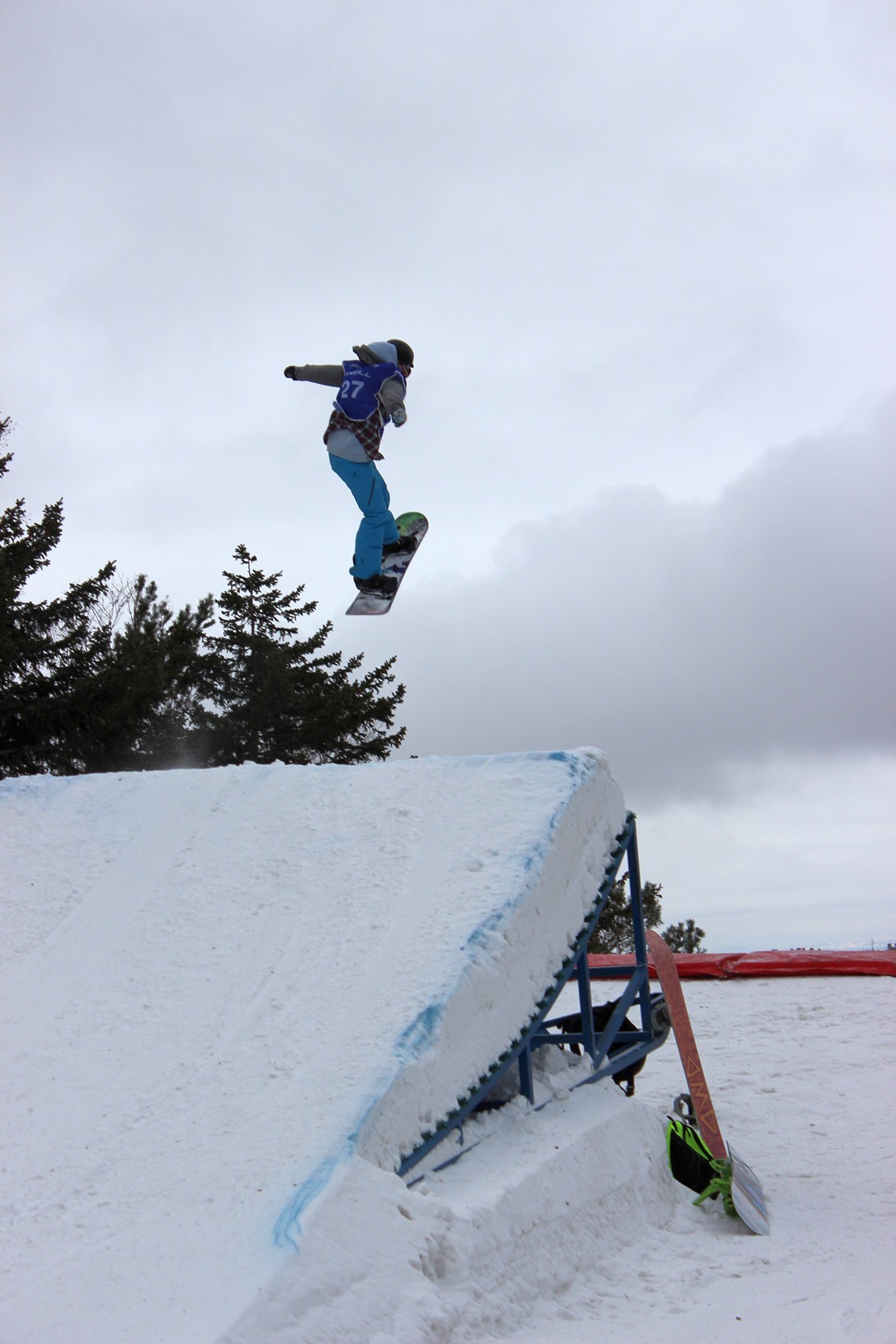 Этап Кубка России по сноуборду (биг-эйр)