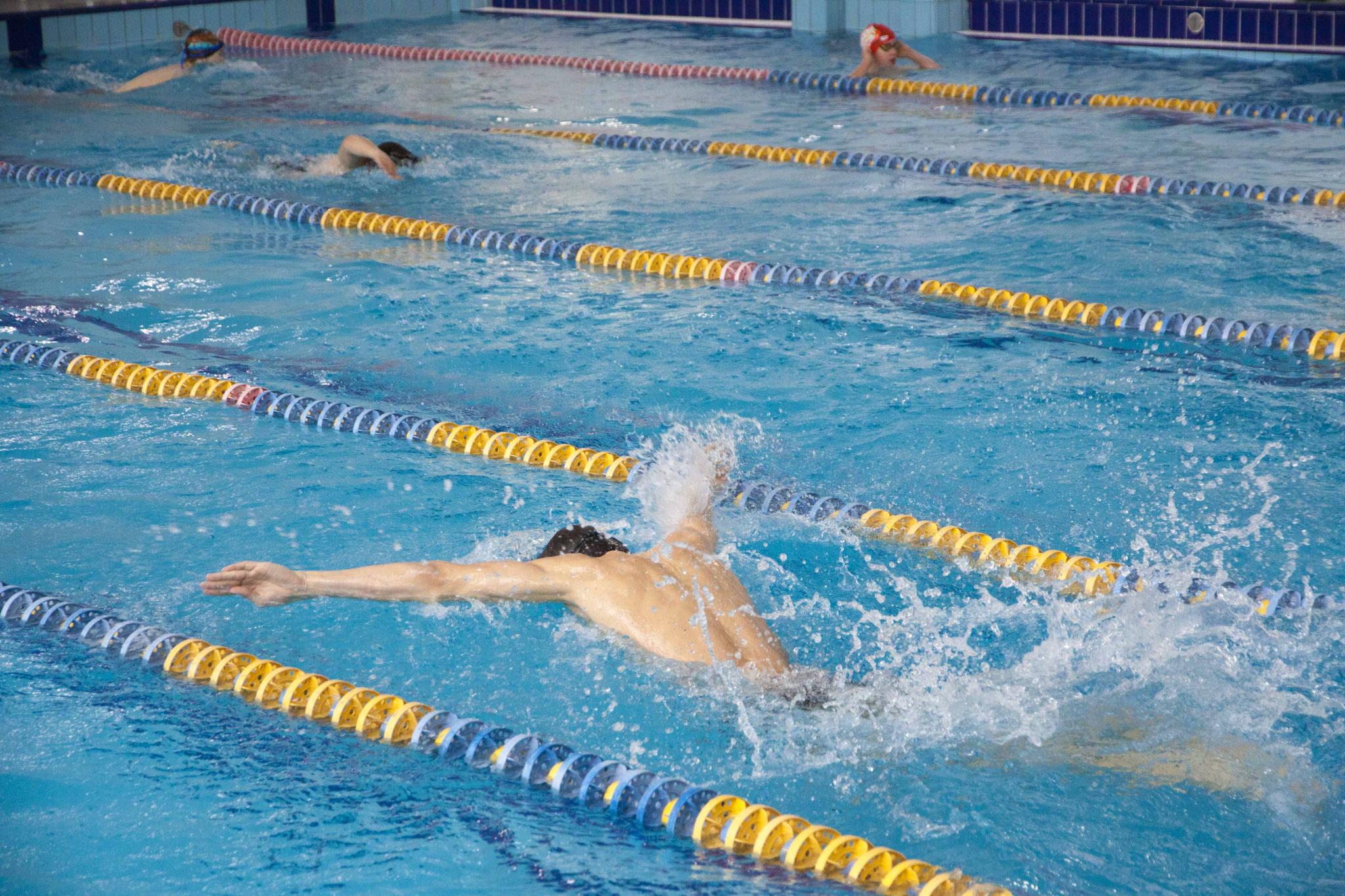 Новогодние соревнования по плаванию