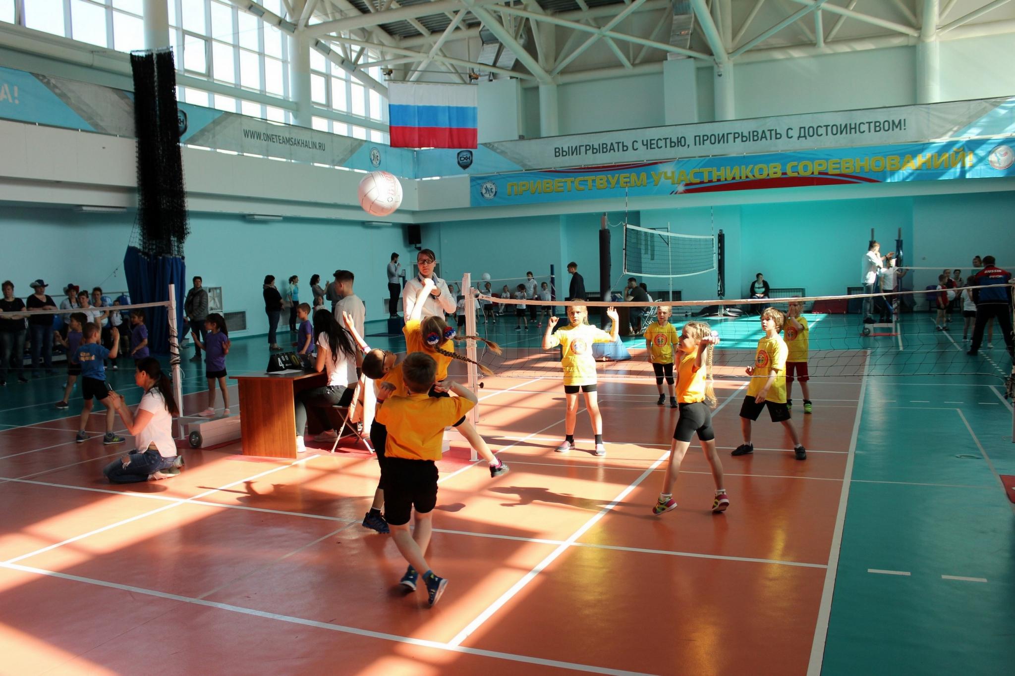 Открытый турнир по мини-волейболу среди воспитанников ДОУ