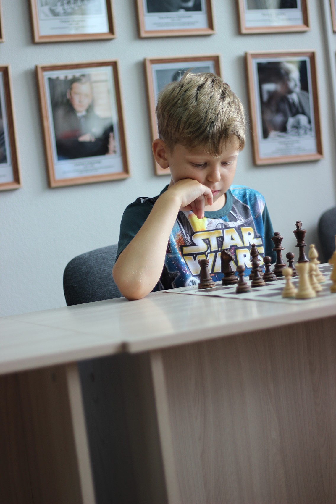 Открытие шахматного клуба "Вертикаль"