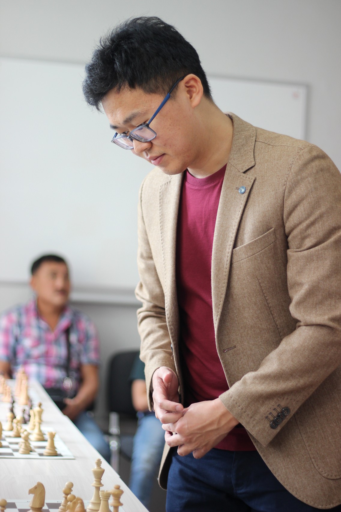 Открытие шахматного клуба "Вертикаль"