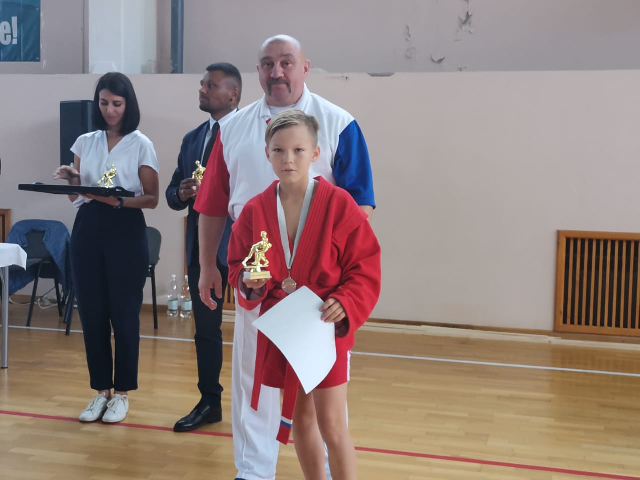 Первенство Курильского района по самбо