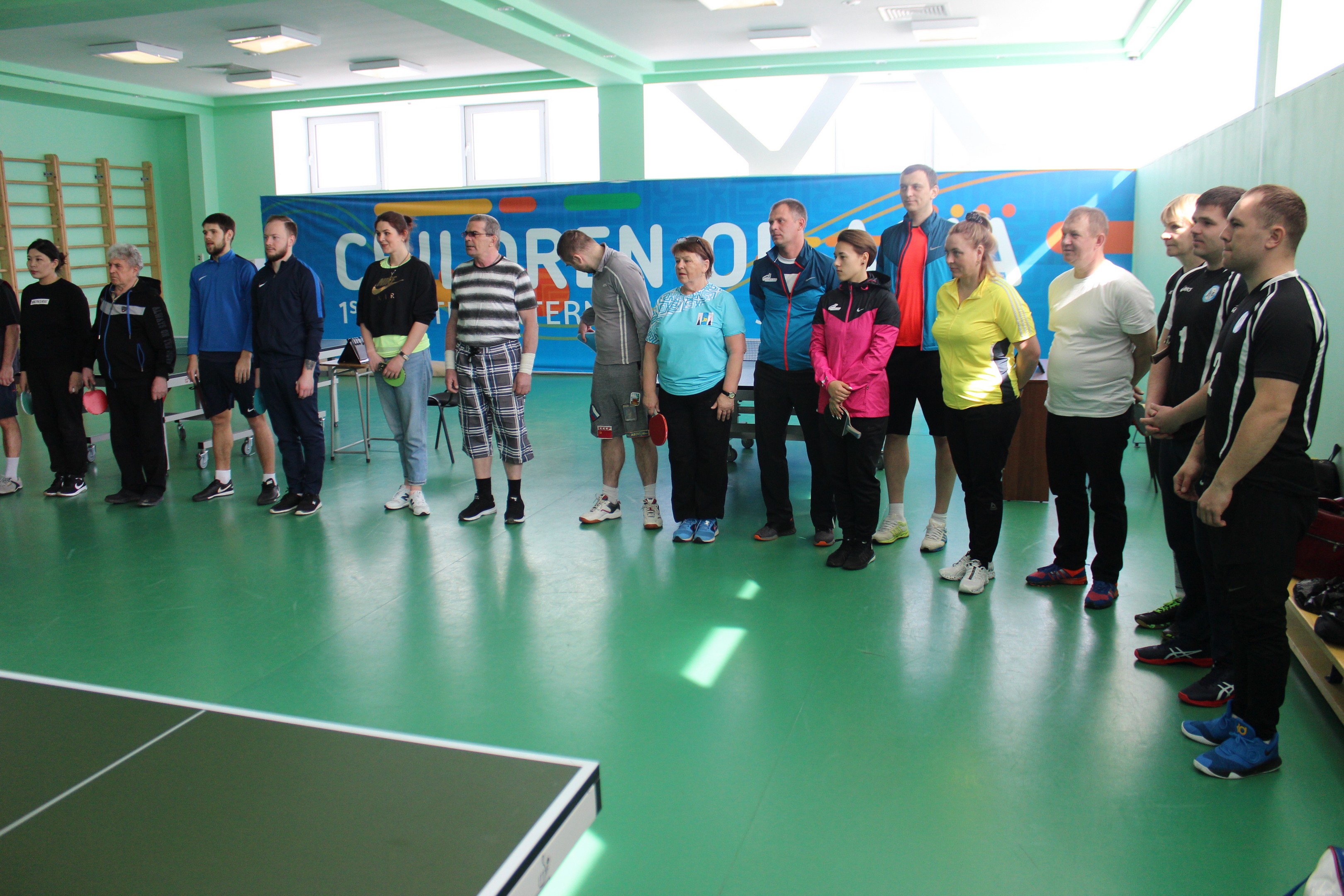 Турнир по настольному теннису в рамках Спартакиады Минспорта