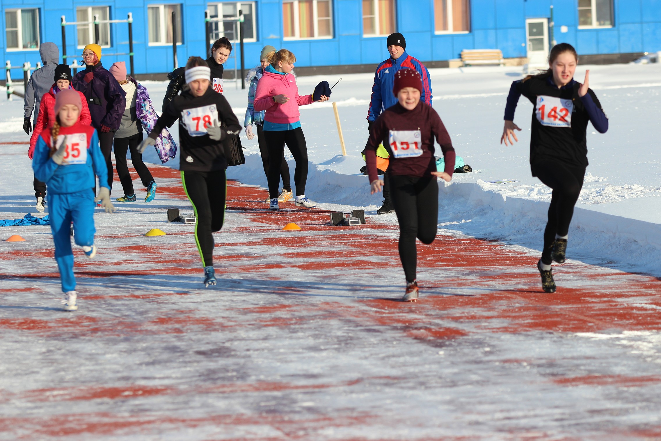 Зимние чемпионат и первенство области по легкой атлетике