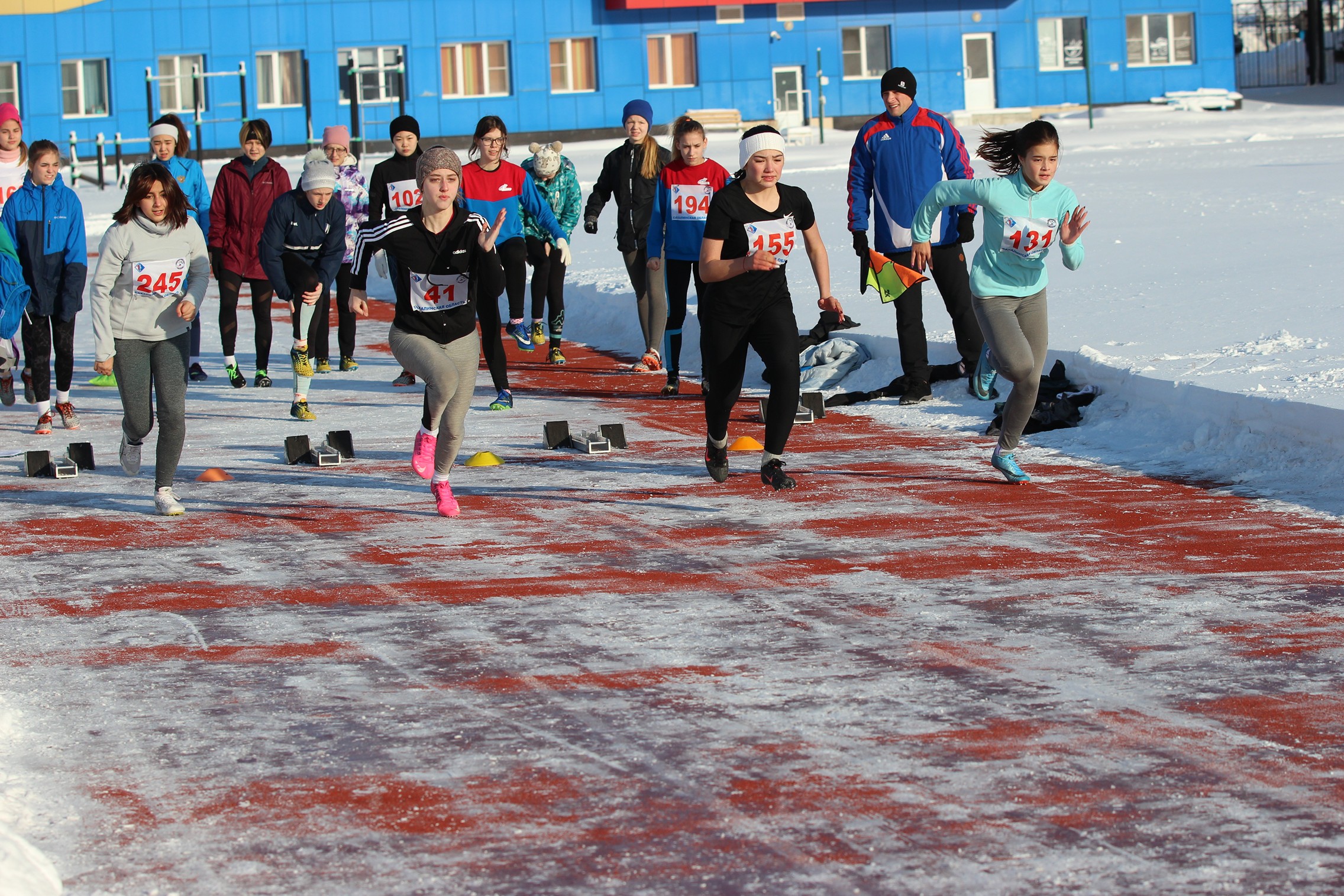 Зимние чемпионат и первенство области по легкой атлетике