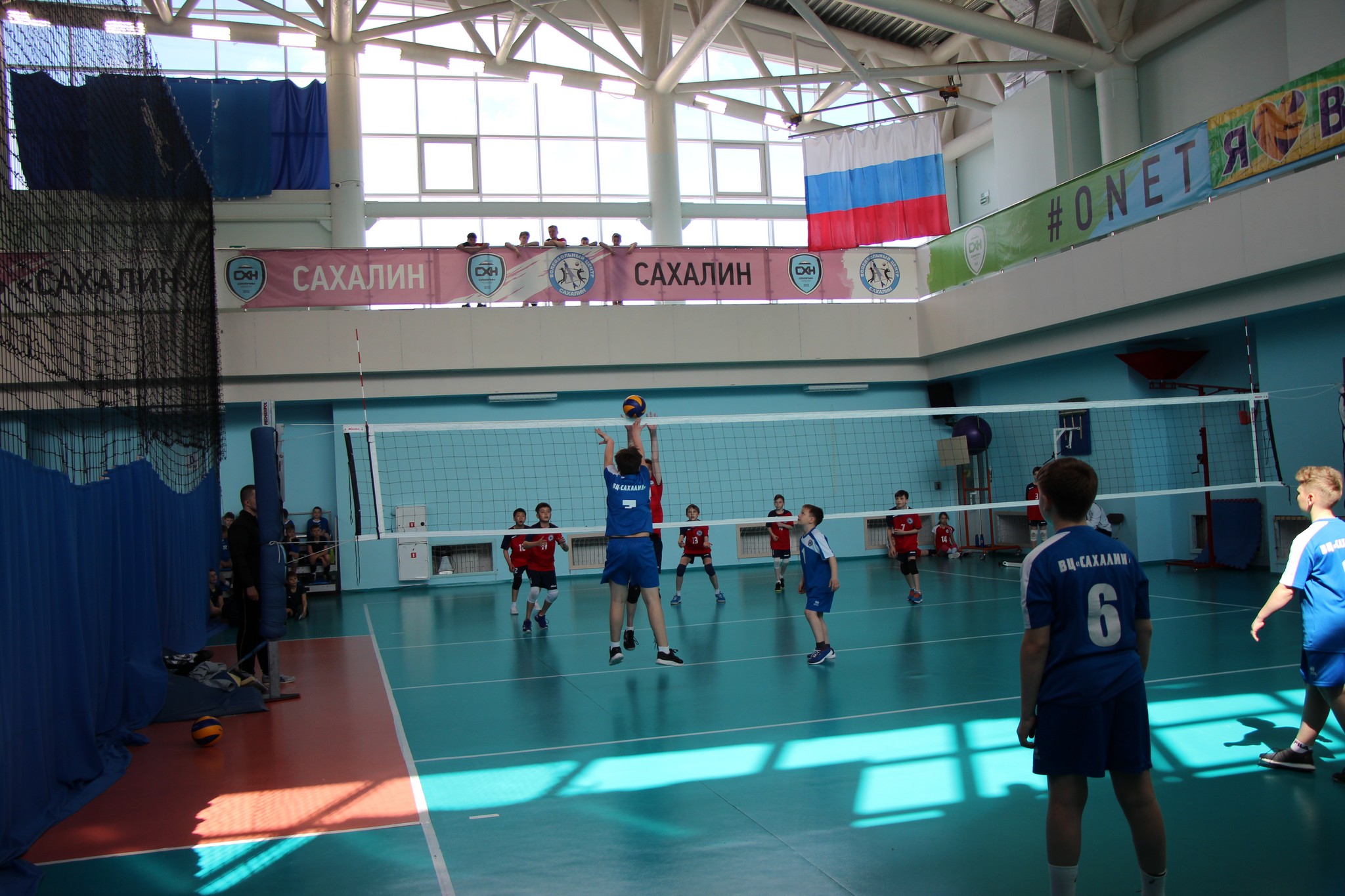 Открытое первенство области по волейболу при поддержке олимпийских чемпионов 2012 года Сергея Тетюхина и Тараса Хтей