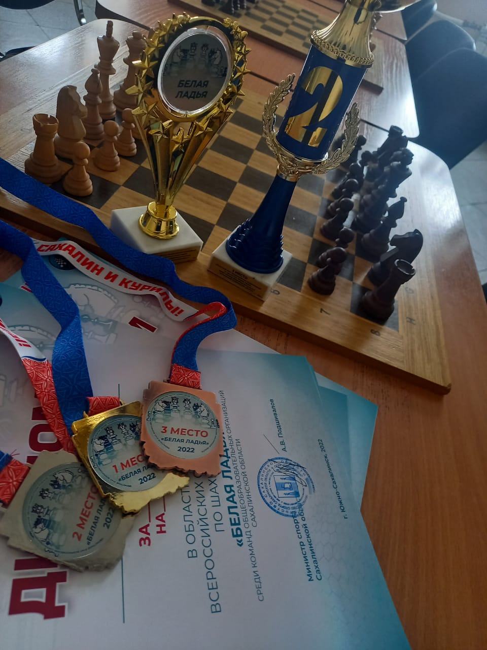 Областной этап турнира "Белая ладья"